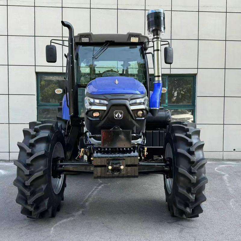 C1204农蓝色遮阳棚大马力用果拖551园多功能耕地机柴油拉L机厂家