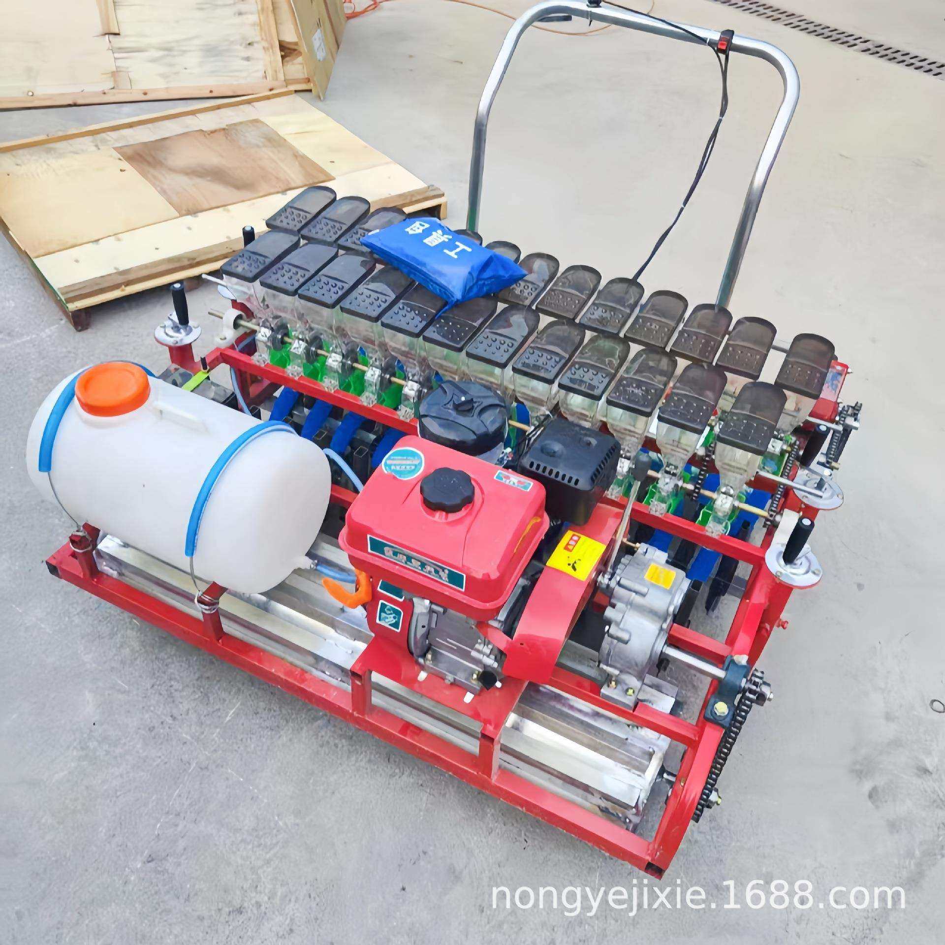 韩式手三行蔬QAV菜播机推小青菜播种机空心菜大葱播籽精播机精香