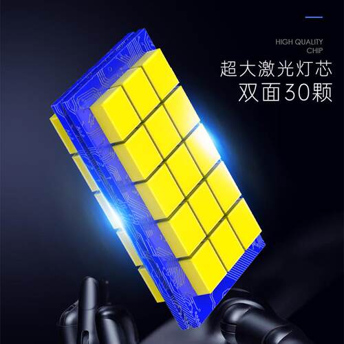 汽车led大灯h改5装h7车灯h11灯泡9012强光9100超亮h4近远M65一体