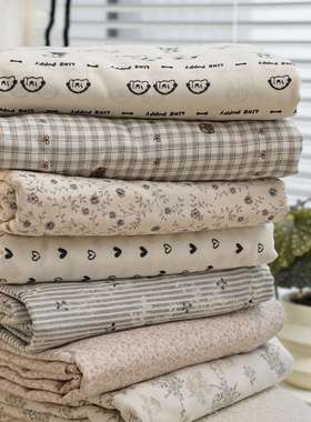 冬季不凉被a类毛件套纯磨棉全棉被罩可爱卡单通裸150085睡加厚被