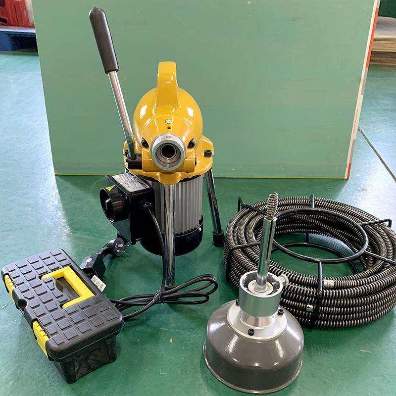 7型家用电动5下水道疏通机疏VWS厕所小卫生间通器型管道清理器