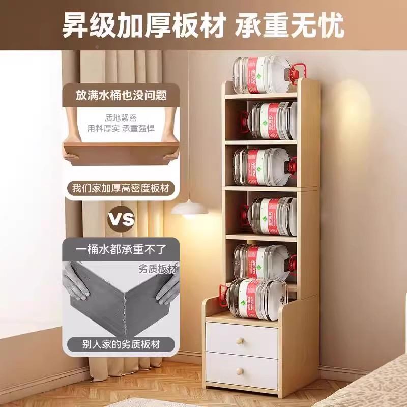 头柜储床物柜租设一体卧室收纳柜替代品出房KIC用计感小众夹缝小