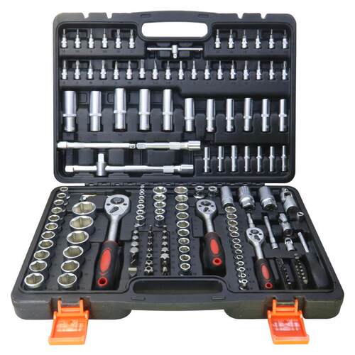 172件套套汽修套筒汽组套工具大飞中修飞小飞车QSM维工具装厂家直