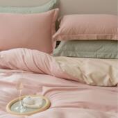 类人高端AJQE100支长绒棉被套单件纯被罩学生宿舍单棉人双四季 通