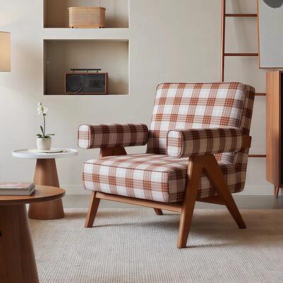 中古古风昌245迪加沙尔发椅家用客厅复单人椅设计师卧室休款闲懒