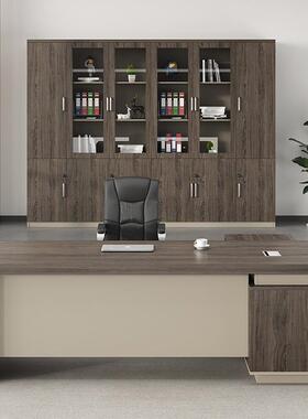 板桌办总公桌椅组合简经约现代裁桌理主管桌老大PMM班台办公家具