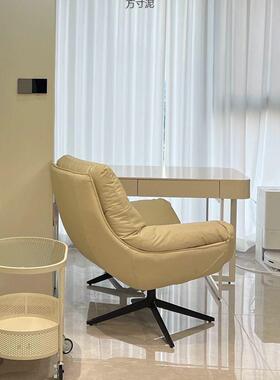 轻奢斯台椅子360度旋转单人沙发网椅客厅阳厂家直供懒人躺红椅外