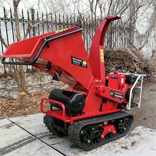 电动果枝枝木渣碎粉碎机器自进料树机547木枝打碎条机器