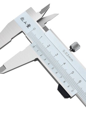 北不量闭式用游标卡尺油线四卡0-标1500-2000-300LQQ锈钢四用卡尺