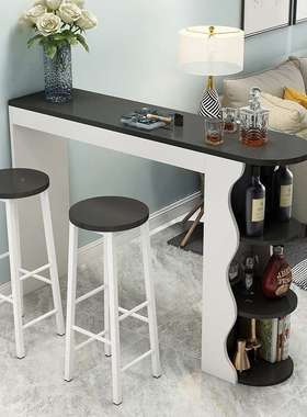 约家用小吧断客隔厅玄关台柜靠墙长条桌小户简型酒ZG-65253柜轻奢