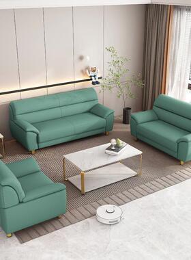 免洗科三技布沙发小户型公寓客厅服装出房卧店室86868租双人人轻