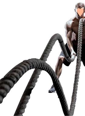 战绳健身战斗甩大家用体练能训斗器材力量健身绳房82331臂力格加