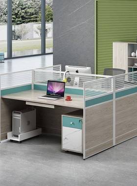 办AL-62046公桌隔板屏风挡位板隔卡座工位断卡员工职位员桌4人办