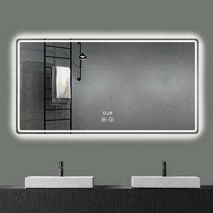 智能镜l光e触智能d时尚 发灯卫生间镜子除雾摸化B887妆镜子挂墙浴