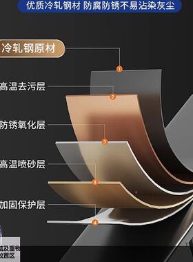 手动升降桌腿家用客茶几厅餐桌脚可调节支撑底F995HS57座架岩板脑