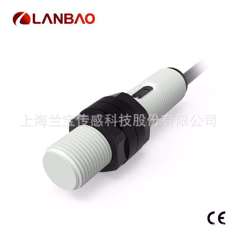 兰宝感应器CR12SCF02DNO NPN常开埋入2mm塑料外壳 电容接近开关