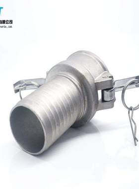 MUTONE快接CAMLOCK-C 不锈钢SS316扳把式 凸轮锁紧快速接头