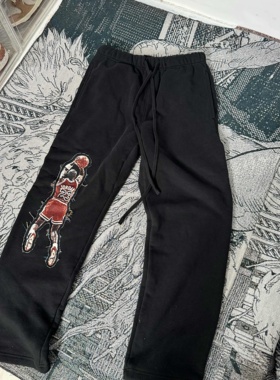 FAX NO. remake JD绝杀 直筒卫裤 黑/白 定制 不退换