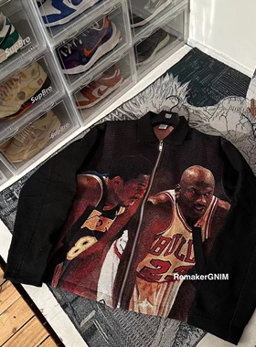 FAX NO. remake 科比&JD 短款夹克 手工定制 不退换