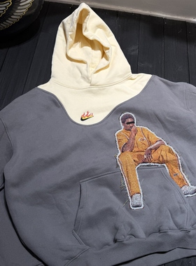 FAX NO Remake 科比拼接帽子卫衣 手工制作 每件稍微不一样