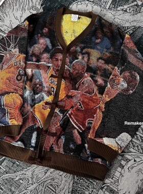 FAX NO. remake KOBE科比 国风扣开衫 定制不退换