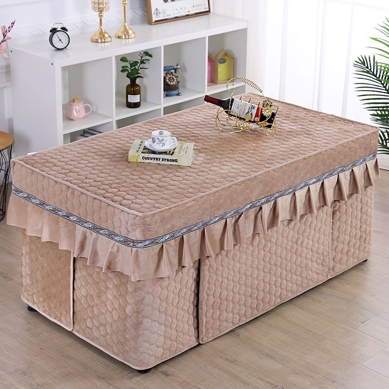 长方形电炉罩烤火桌布新款烤火炉罩子电暖炉桌子取暖桌套茶几套罩