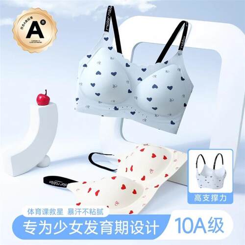 瑞服饰专卖12-22岁三阶段专用内衣女款少女文胸初高中生大学生1
