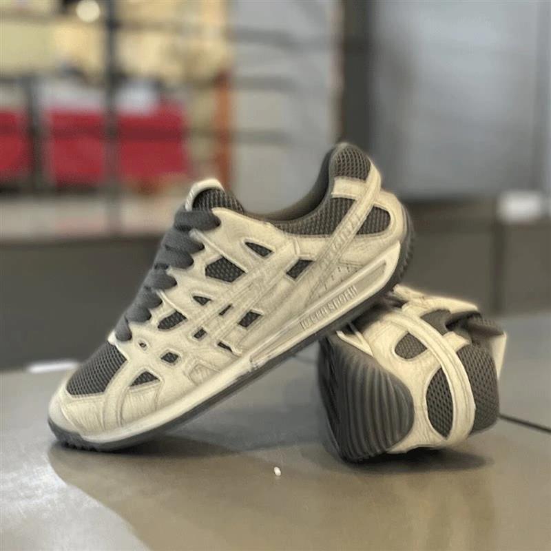 卓卓鞋店2夏男百搭透气软底休闲运动板脏脏鞋潮鞋低帮轻便时尚