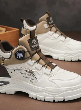 JAKE CAVO马丁靴英伦风复古舒适防滑高筒工装靴户外休闲运动鞋