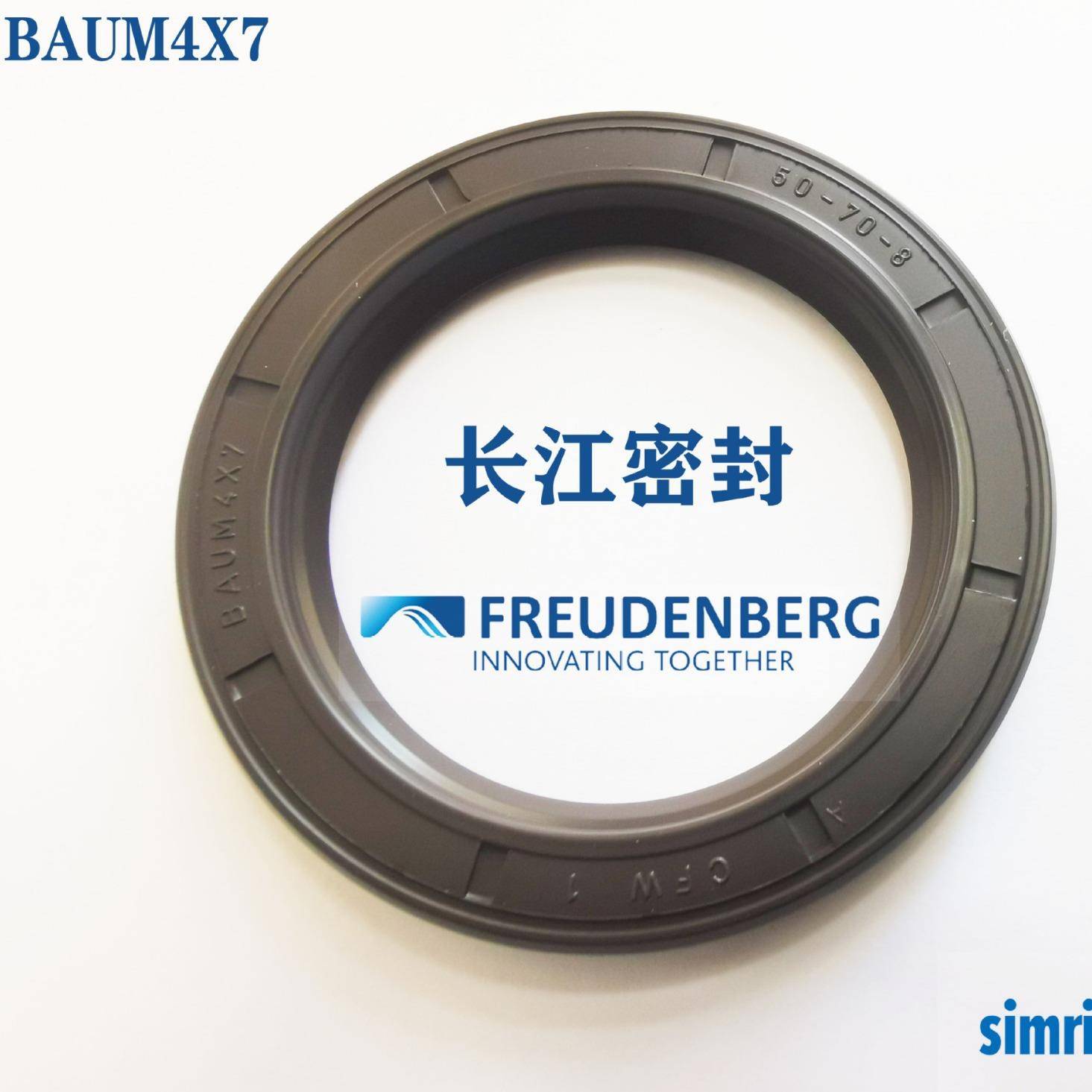 德国原装氟胶SIMRIT骨架油封 BAUMX7 30-47-7 60-80-10