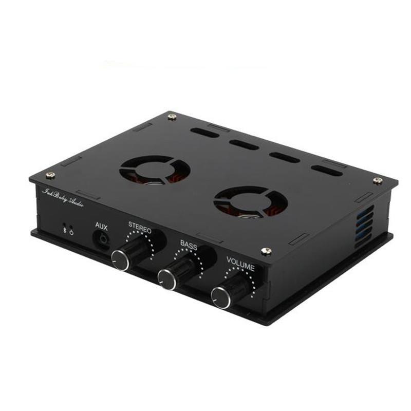 TDA7498E蓝牙数字功放板2.1声道大功率160W*2+220W低音炮DC12-32V