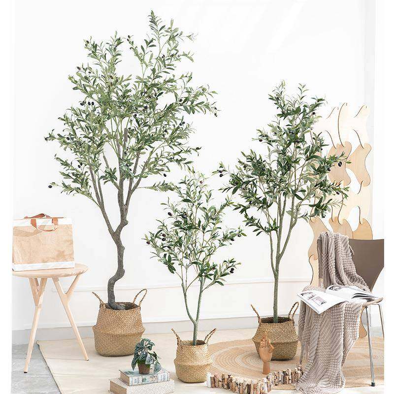 仿真植物橄榄树假绿植盆栽摆件客厅大型仿真植物假树仿真树,鲜花速递/花卉仿真/绿植园艺,割草机/草坪机,淘宝优惠券,粉丝福利购,淘宝优惠卷