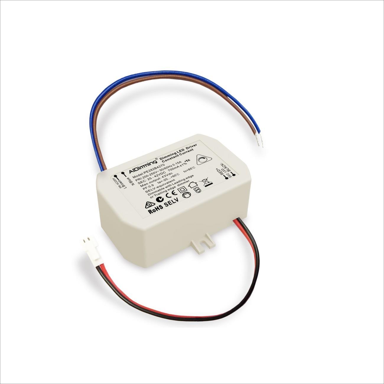 PE282过SAACE出口欧美澳洲18W小尺寸LED可控硅调光驱动电源