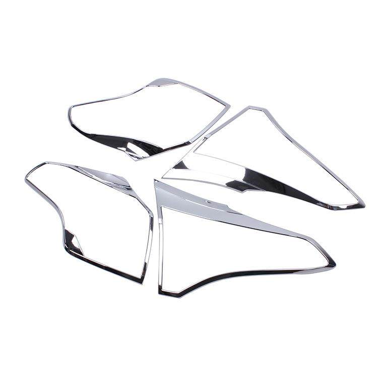 适用于2016款RAV4-ABS电镀尾灯框后灯罩饰条改装专用