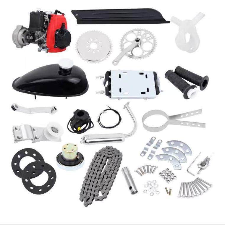 四冲自行车汽油机双链传动款