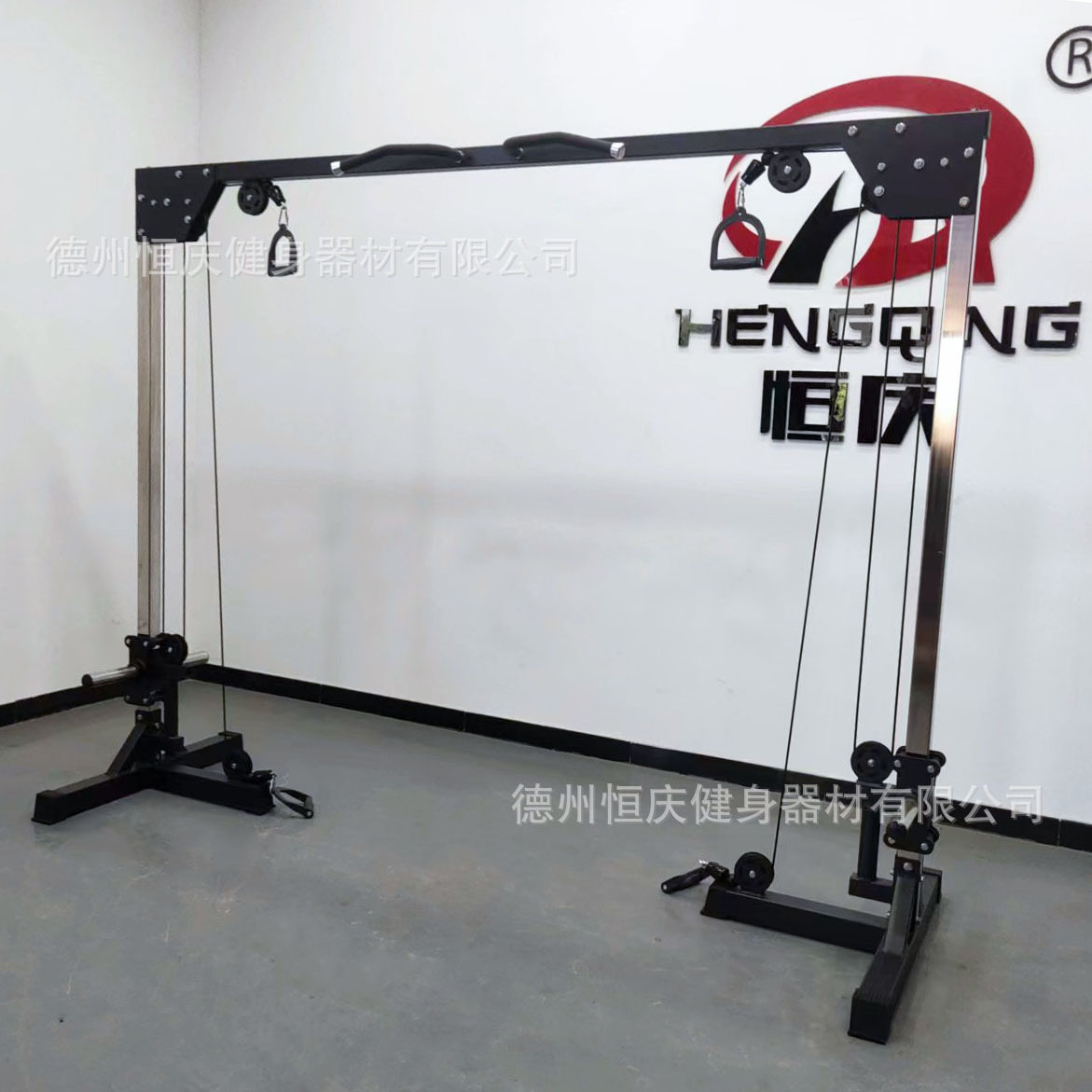 厂家生产龙门架商用大飞鸟训练器健身房综合训练十字夹胸拉力器