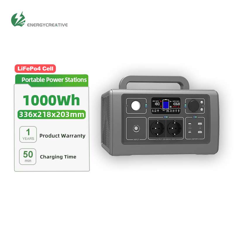 1000Wh/2000W户外便携电池应急电源大容量快充储能电源