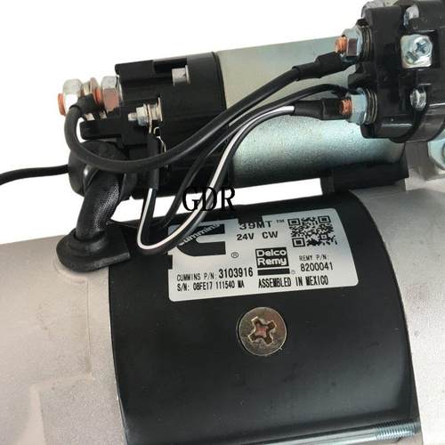 24V8KW起动机3103916适用于康明斯M11发动机启动马达现货