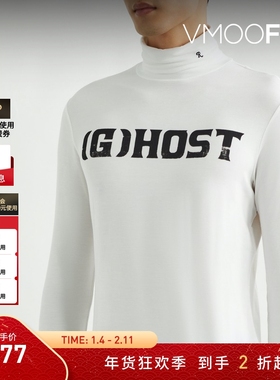 【折扣】Raf Simons 夏季男修身莫代尔混纺长袖T恤