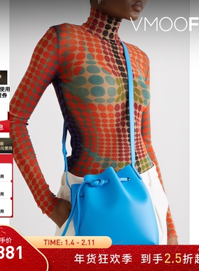 【新年礼物】Mansur Gavriel女多巴胺皮革水桶包