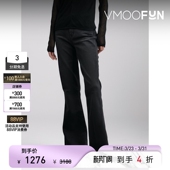 弹力黑色高腰喇叭牛仔裤 时尚 女士修身 Agence