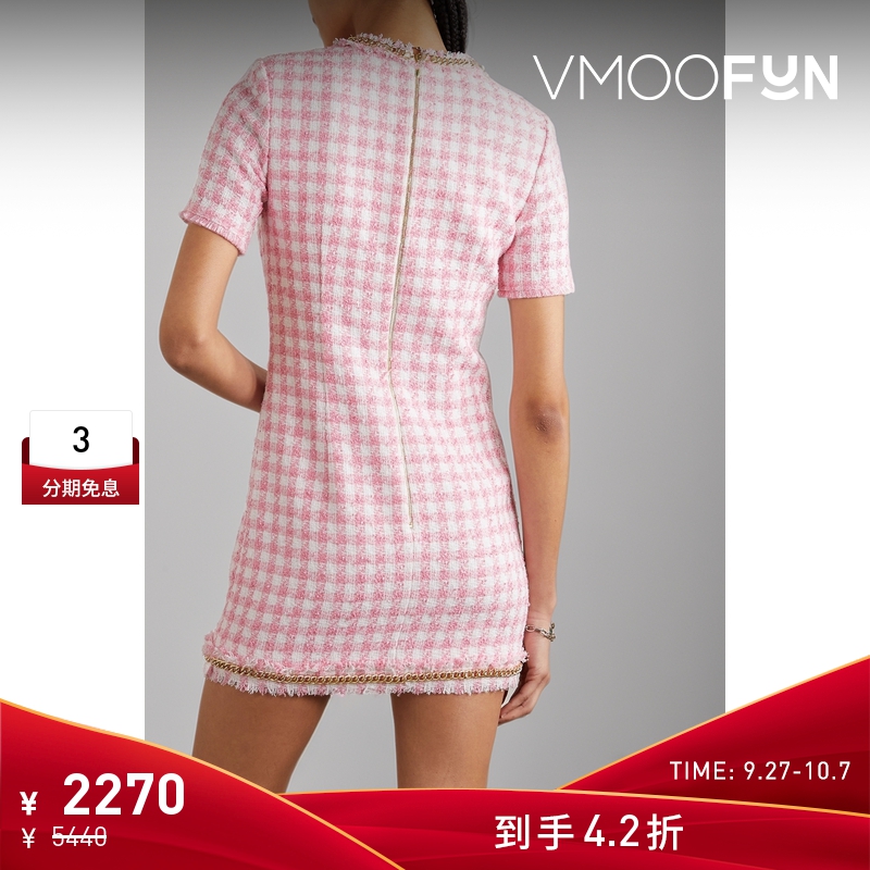 【折扣】Rebecca Vallance女士花呢迷你连衣裙