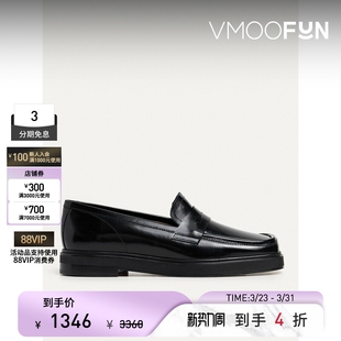 黑色浅口乐福鞋 基础款 春夏女时尚 FLATTERED