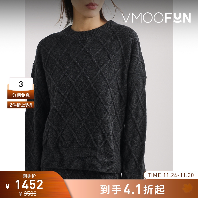 【折扣】FILIPPA K 秋冬女绵羊毛羊绒混纺毛衣