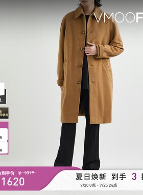 A.P.C. 秋冬男羊毛混纺大衣外套