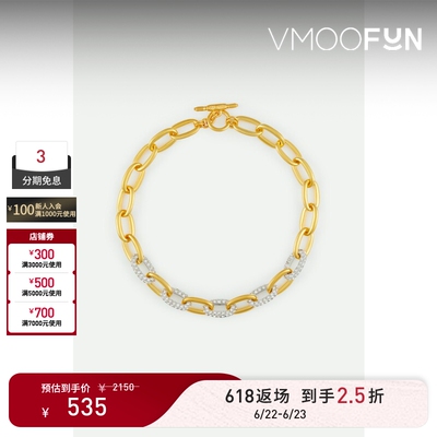 【618返场】KENNETH JAY LANE女镀金项链