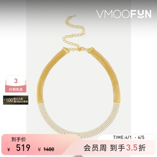 礼物 女士金色黄铜镀14K金项链 Jay Lane Kenneth