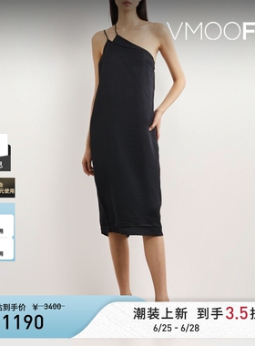 FILIPPA K 夏季女简约凉感缎面连衣裙