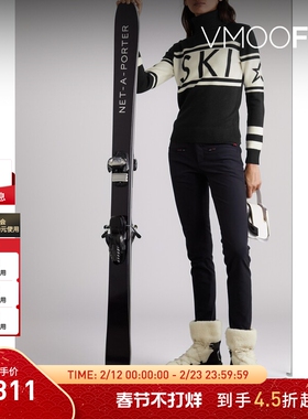 【折扣】Perfect Moment 女秋冬针织美利奴绵羊毛高领毛衣