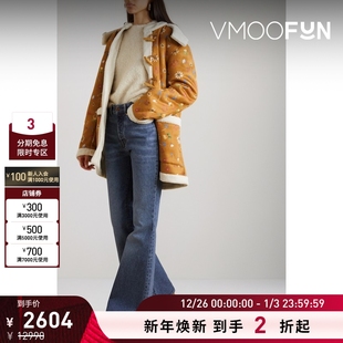 Assoulin冬季 Rosie 女士连帽人造羊毛皮外套 折扣